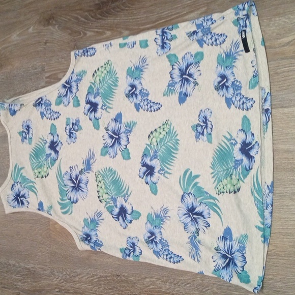 MENS VANS LARGE FLORAL TANK - Picture 5 of 5